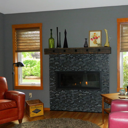 Laura ZB Design Interior Designer Updated Craftsman Living Space